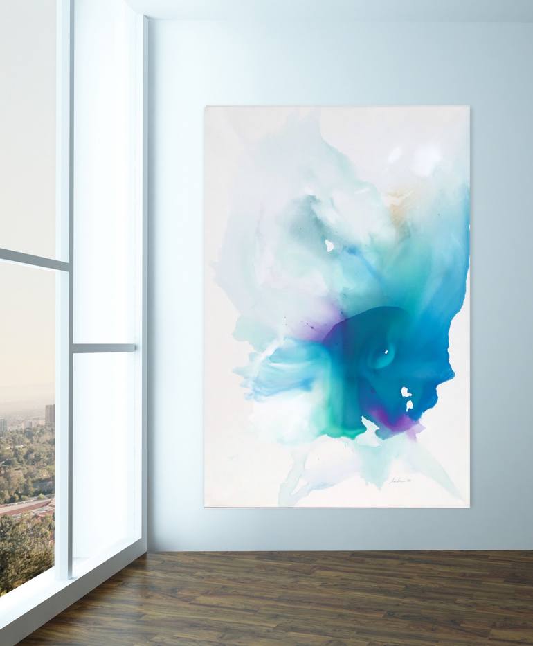 Original Contemporary Abstract Painting by Maria Bacha