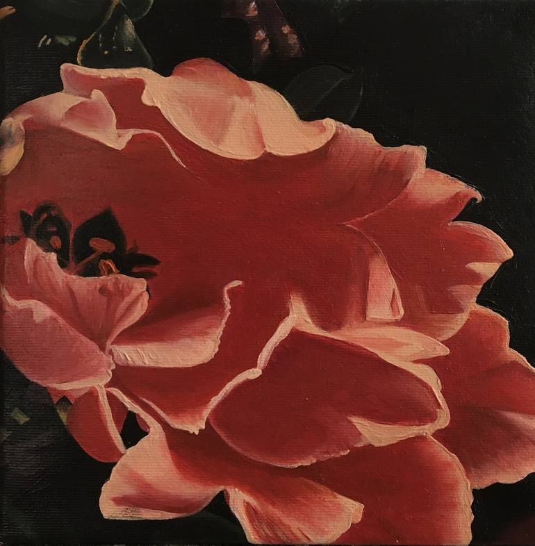 Original Floral Painting by Barbara Stretti