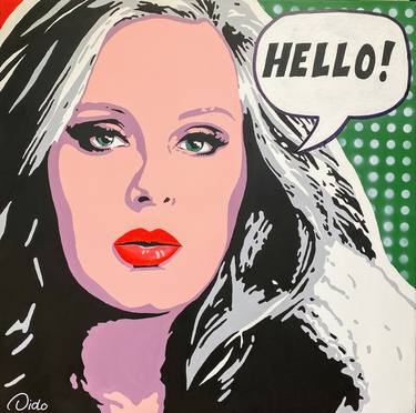 Original Pop Art Pop Culture/Celebrity Paintings by Dido de Beer