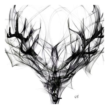 Abstract No.07 (Deer) - Limited Edition 1 of 15 thumb