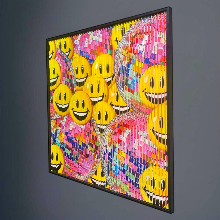 Original Street Art Pop Culture/Celebrity Painting by Hande Ugur