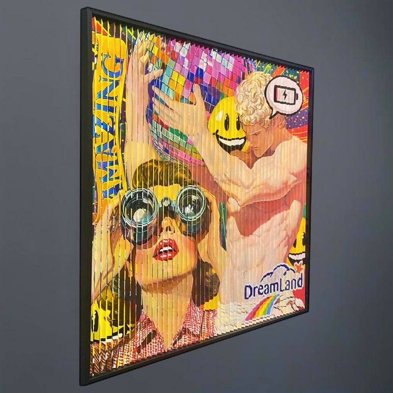 Original Street Art Pop Culture/Celebrity Painting by Hande Ugur
