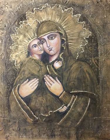 Print of Fine Art Religion Paintings by Elena Markina