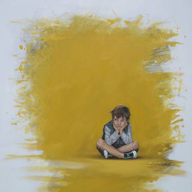 Original Modern Children Paintings by Sandra Hernandez