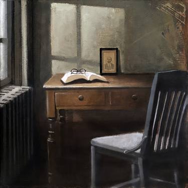 Original Contemporary Interiors Paintings by Bruce Dean