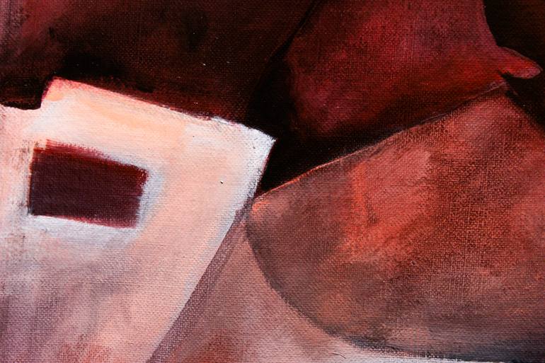 Original Abstract Expressionism Abstract Painting by Jesus Moreno