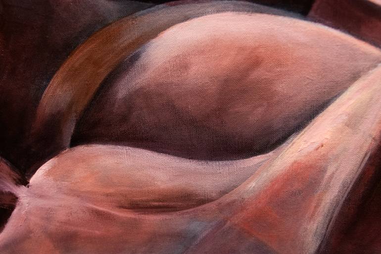 Original Abstract Expressionism Abstract Painting by Jesus Moreno