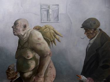 Original Figurative Mortality Paintings by David Shanahan