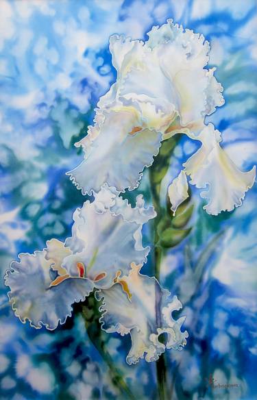 Print of Floral Paintings by Violetta Kurbanova