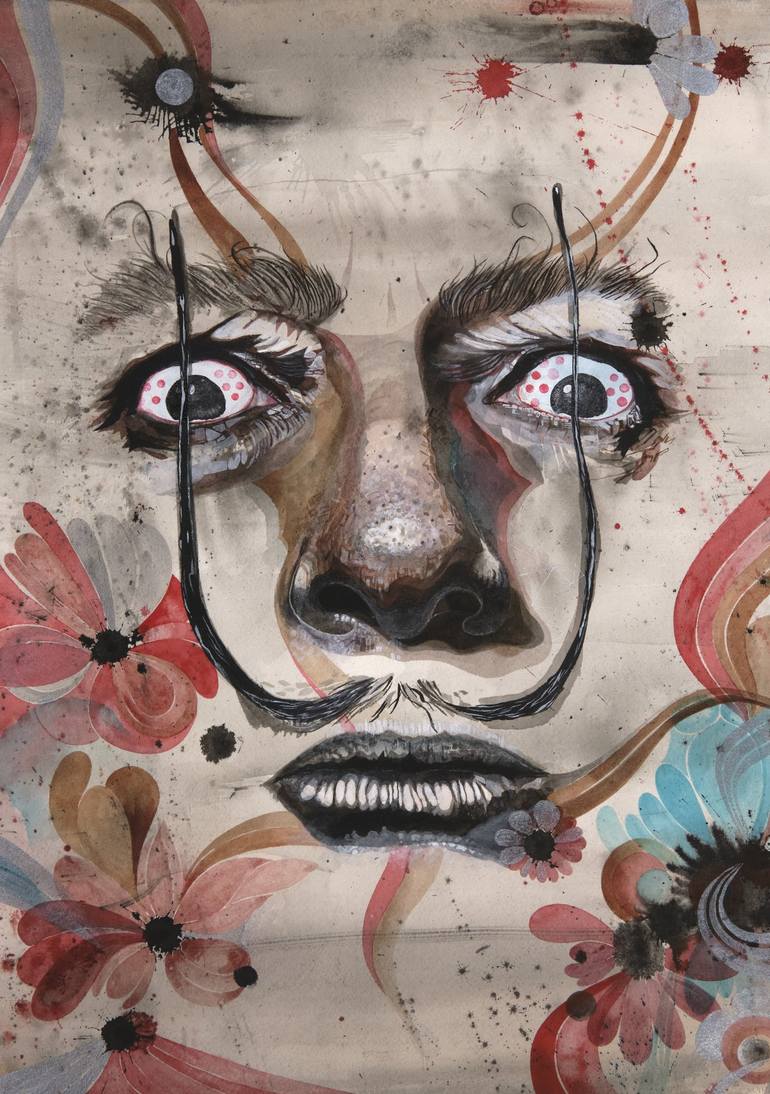 Print of Abstract Celebrity Painting by Shane Haltman