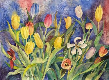 Print of Fine Art Floral Paintings by Svetlana Grecova