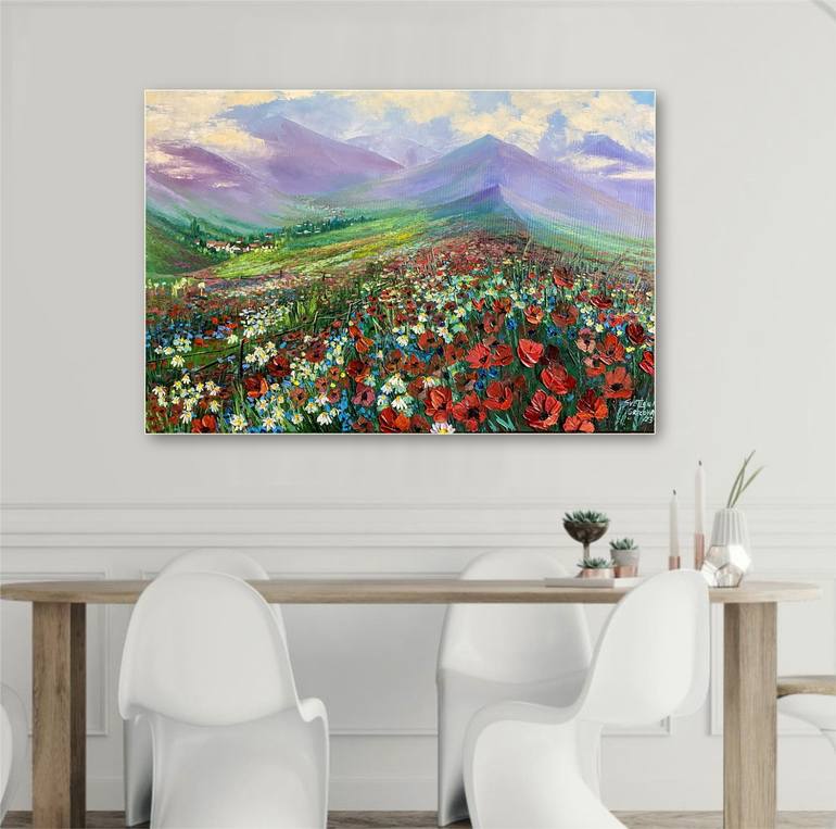 Original Contemporary Landscape Painting by Svetlana Grecova