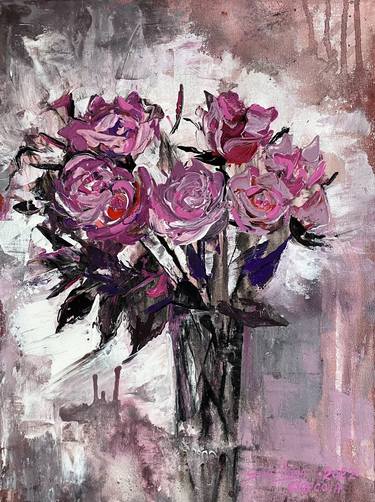 Original Abstract Expressionism Floral Paintings by Svetlana Grecova