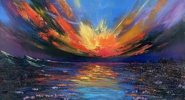 Original Impressionism Landscape Painting by Svetlana Grecova