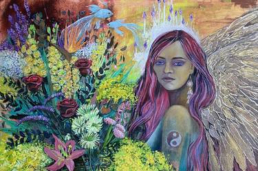 Original Realism People Painting by Svetlana Grecova