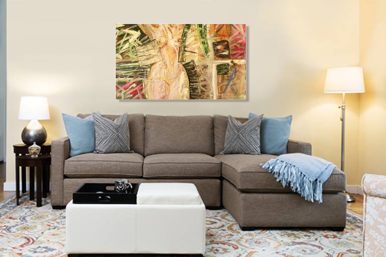 Original Figurative Abstract Painting by Svetlana Grecova