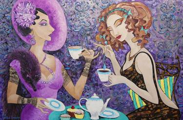 Print of Art Deco Culture Paintings by Svetlana Grecova