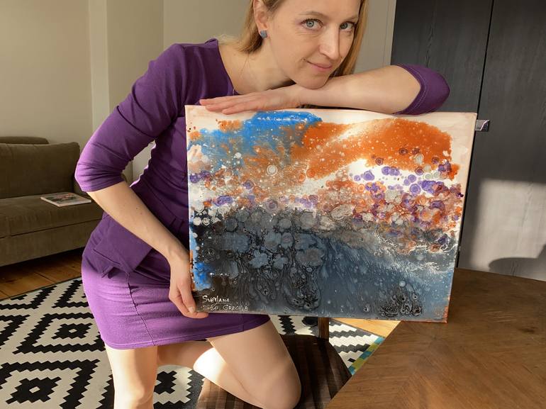 Original Abstract Painting by Svetlana Grecova