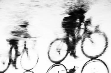 REFLECTED CYCLISTS - Limited Edition of 20 thumb