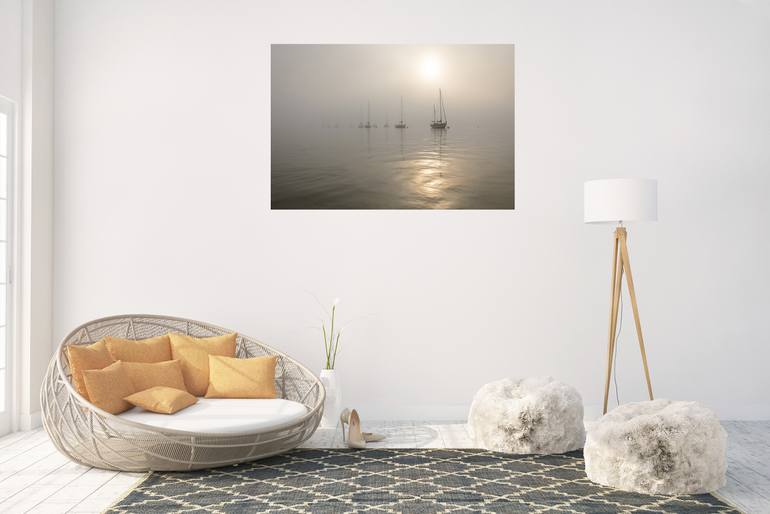 Original Abstract Expressionism Boat Photography by Andrew Lever