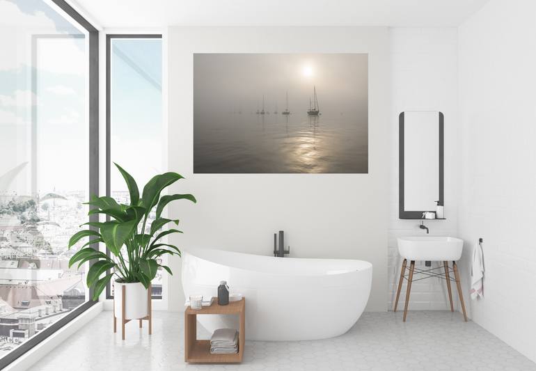 Original Abstract Expressionism Boat Photography by Andrew Lever