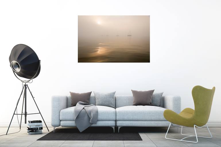 Original Abstract Expressionism Boat Photography by Andrew Lever