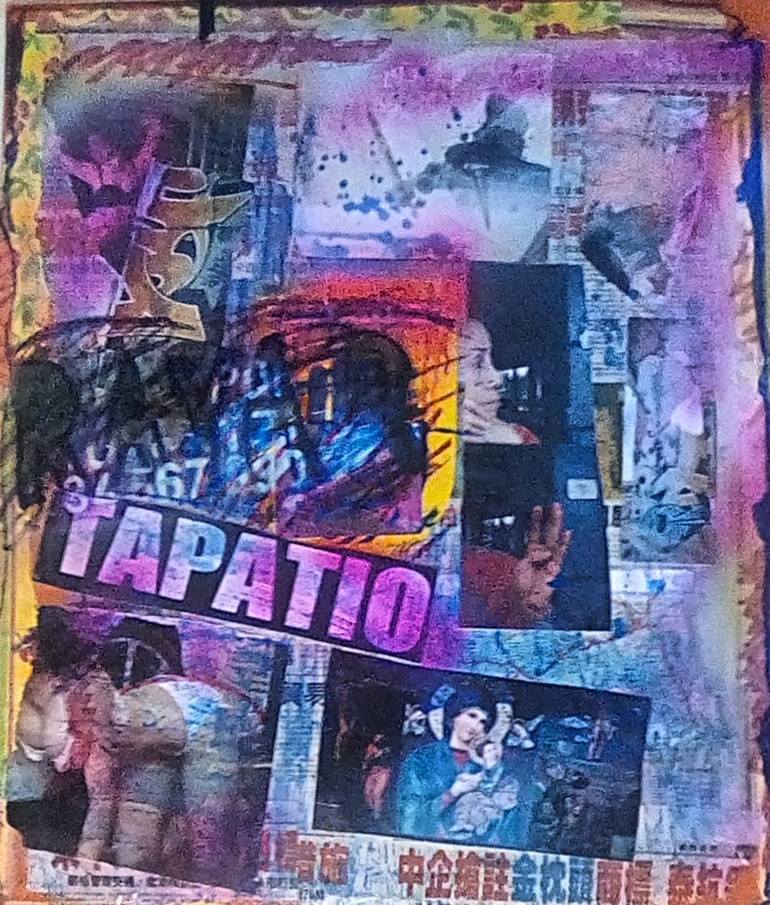 Mixed media collage Collage by Jim Cortesos Saatchi Art