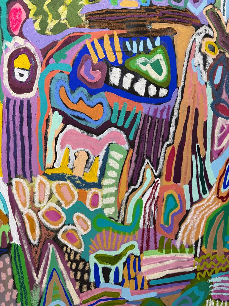 Original Abstract Expressionism Abstract Painting by Jonathan Gemmell