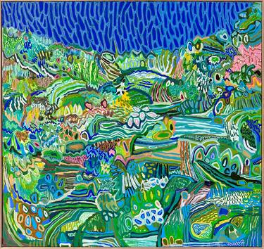 Original Abstract Landscape Painting by Jonathan Gemmell