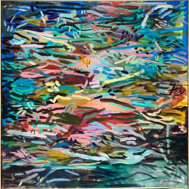 Original Abstract Expressionism Abstract Paintings by Jonathan Gemmell