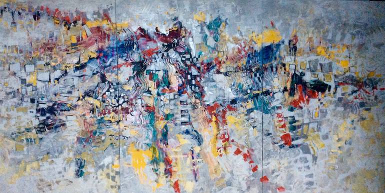 Original Abstract Painting by Paul Ygartua
