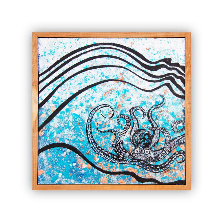Original Figurative Animal Painting by Jennifer Rosseter