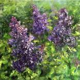 Purple Lilac in the Garden by Nataliya Andreeva Salihovic