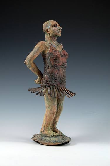Print of Figurative People Sculpture by Helaine Schneider