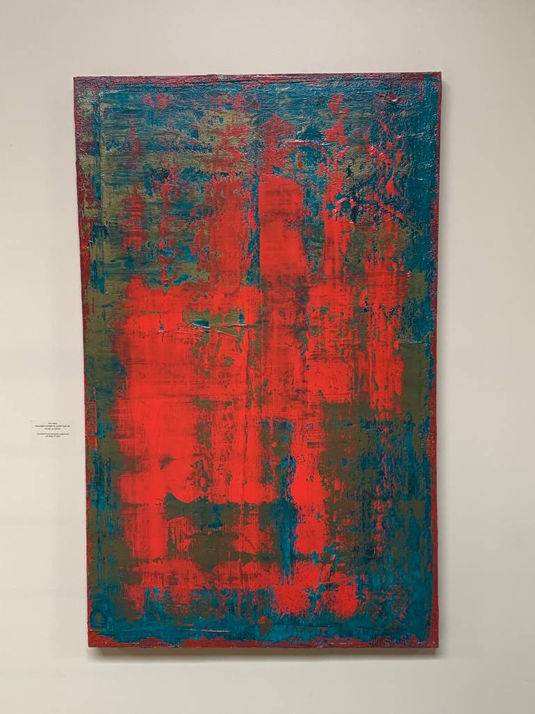 Original Abstract Expressionism Abstract Painting by Don Davis