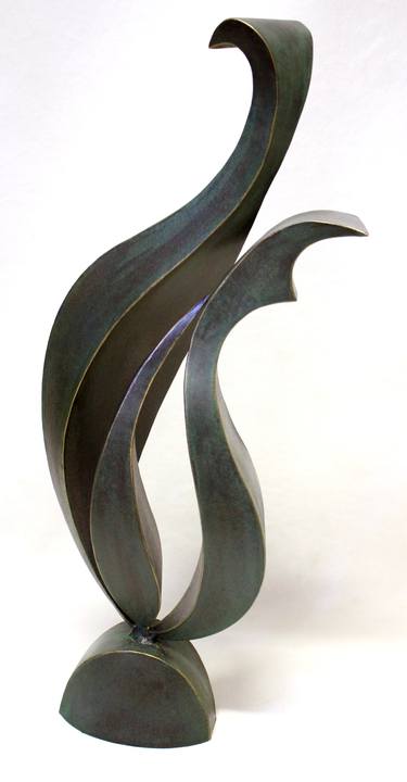 Original Abstract Expressionism Abstract Sculpture by Dominice Gilbert