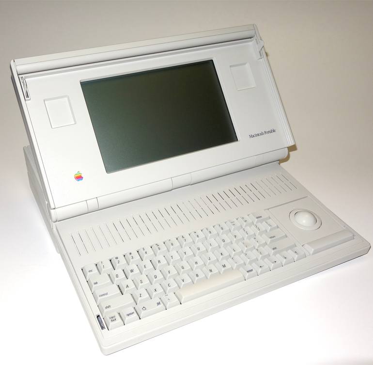 Apples First Portable Computer Circa 1989 AS NEW Display - Print