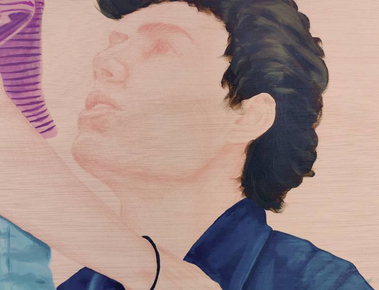 Original Figurative People Painting by Marc G Ballve
