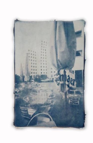 forlorn place in the city - cyanotype thumb