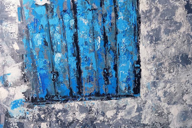 Original Impressionism Architecture Painting by Ela Yilmaz