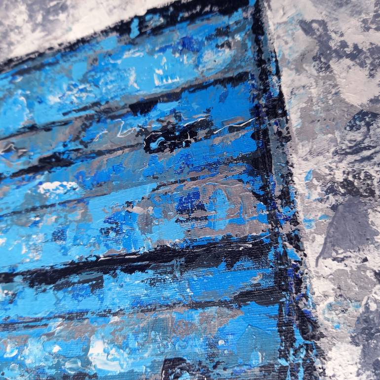 Original Impressionism Architecture Painting by Ela Yilmaz