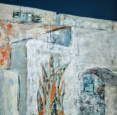 Original Expressionism Architecture Paintings by Ela Yilmaz