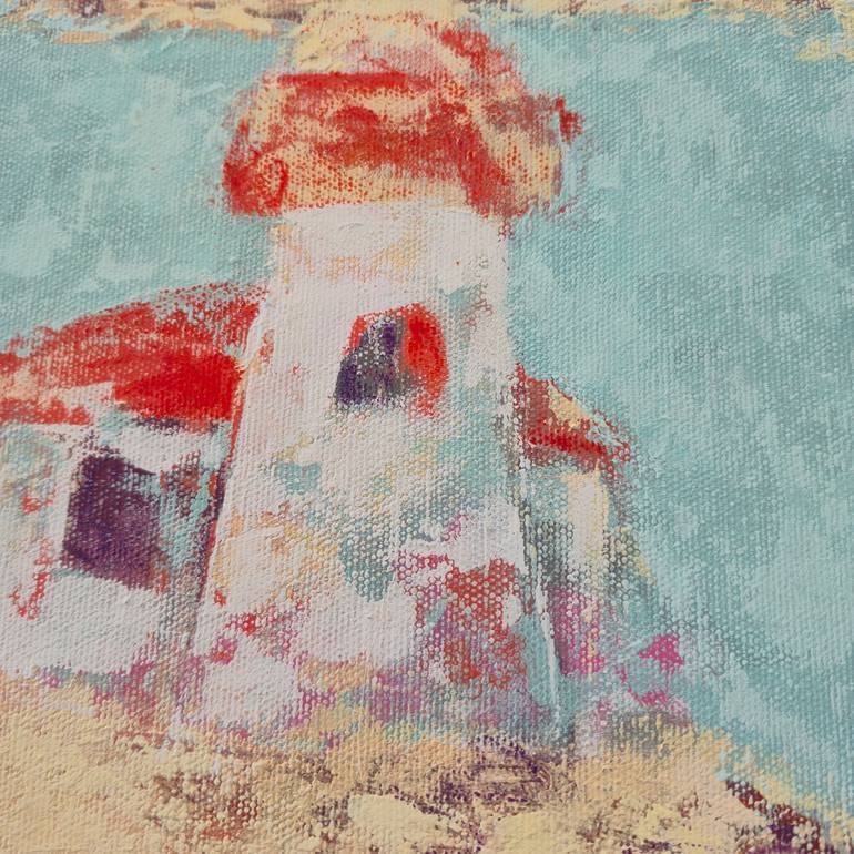 Original Expressionism Travel Painting by Ela Yilmaz