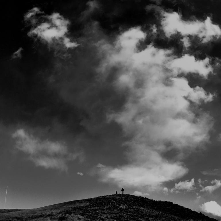 Original Landscape Photography by Dev Banerjee | Black & White Art on Paper | The big picture - limited edition 2 of 5
