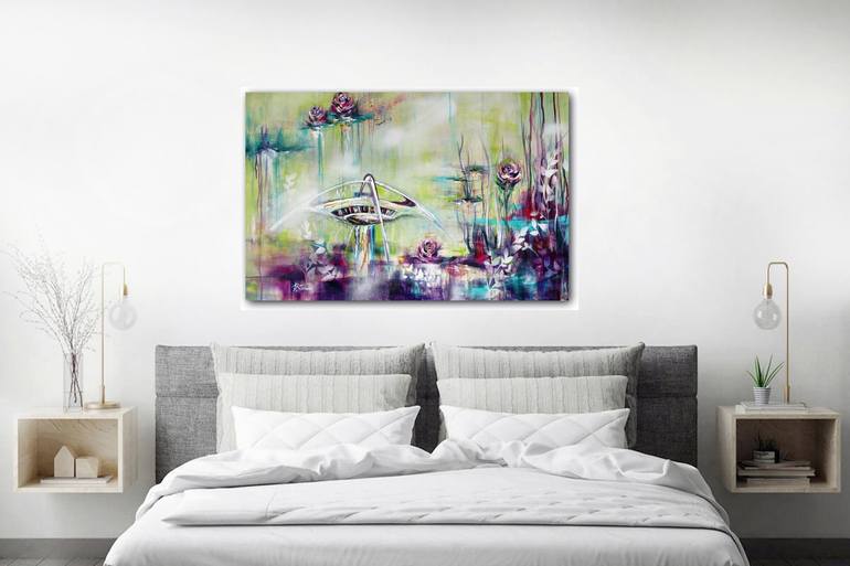 Original Abstract Painting by Angela Bisson