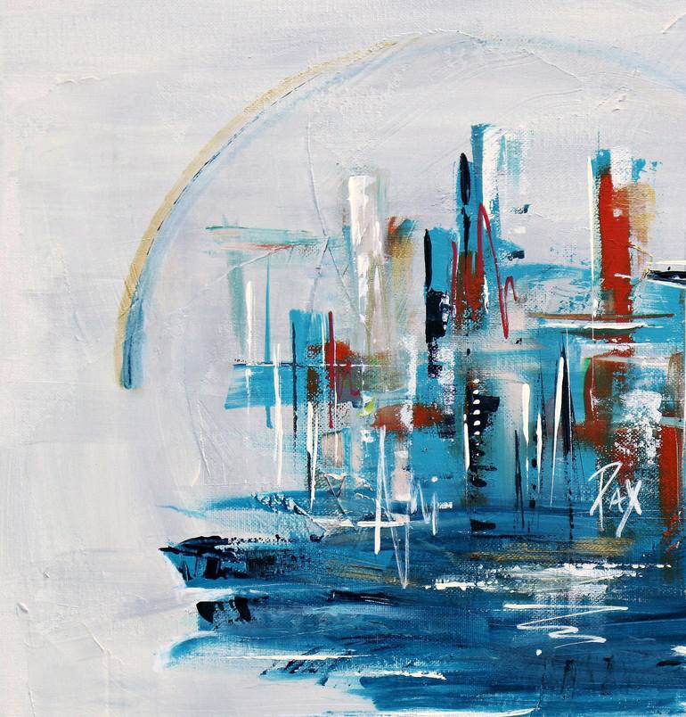 Original Other Abstract Painting by Angela Bisson