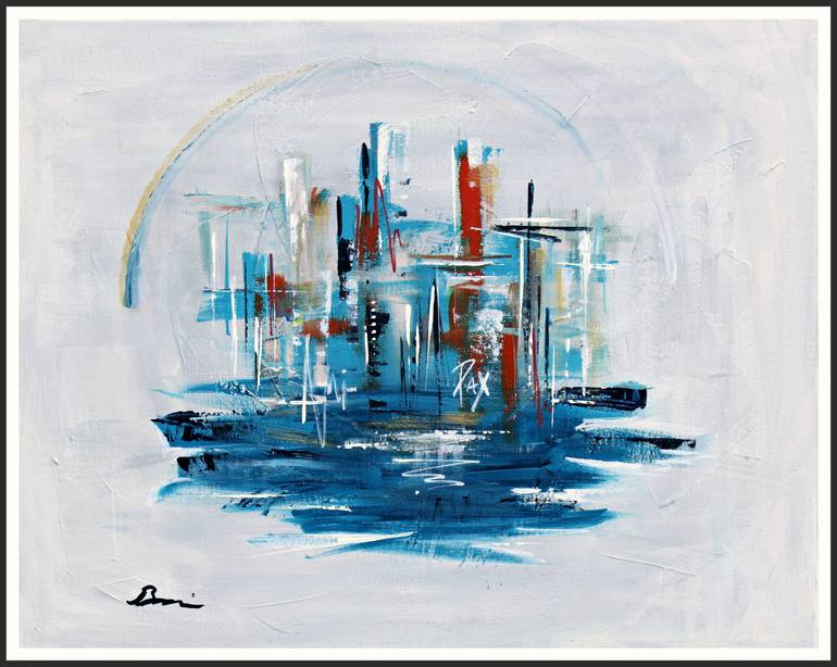 Original Other Abstract Painting by Angela Bisson