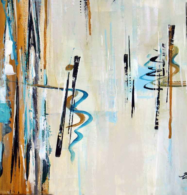 Original Abstract Painting by Angela Bisson
