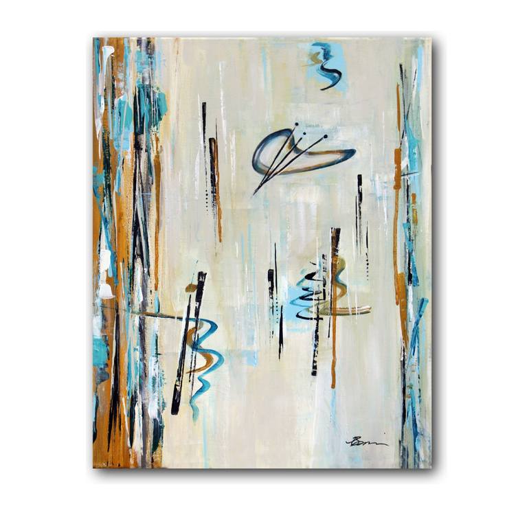 Original Other Abstract Painting by Angela Bisson