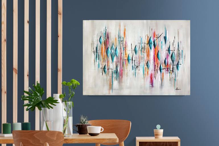 Original Abstract Painting by Angela Bisson